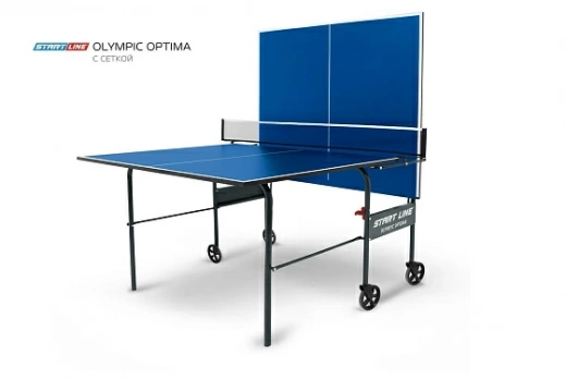 Теннисный стол Olympic Optima с сеткой Синий