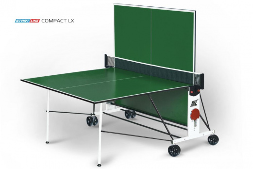 Теннисный стол Compact LX  с сеткой  Зеленый (без канта)
