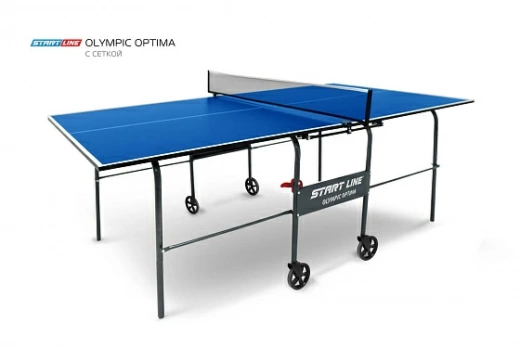 Теннисный стол Olympic Optima с сеткой Синий
