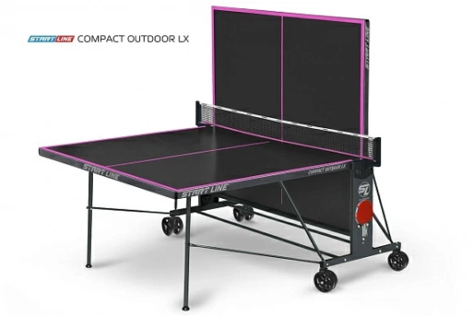 Теннисный стол Compact-2 LX Всепогодный Black