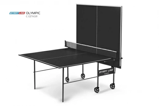 Теннисный стол Olympic с сеткой Black