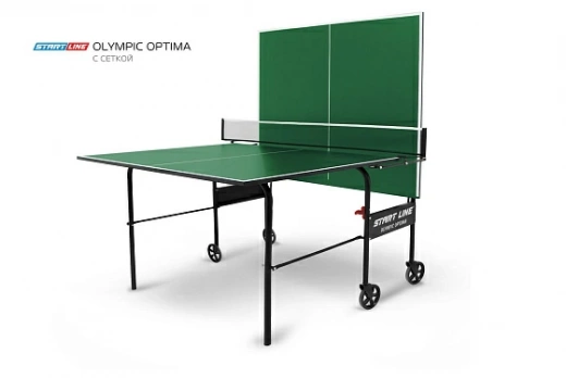 Теннисный стол Olympic Optima с сеткой Зеленый